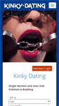Mobile Screenshot of kinky-dating.com
